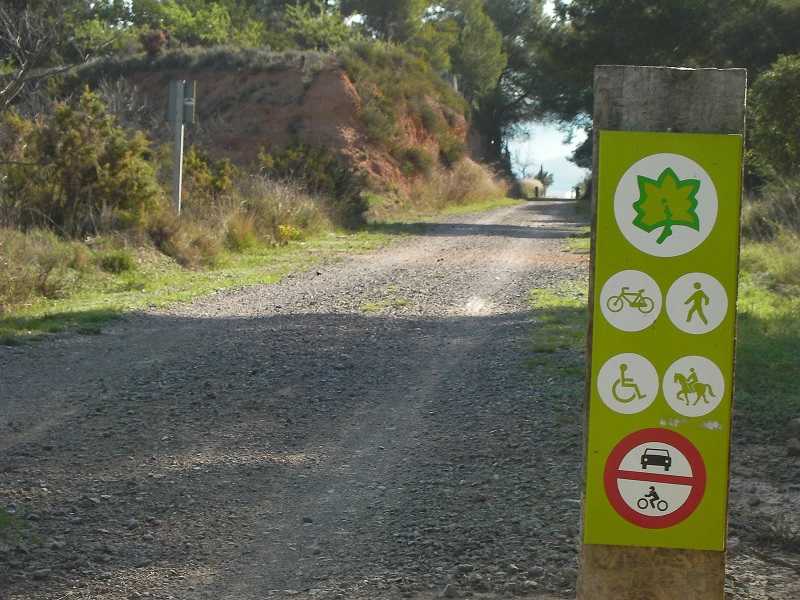 Via verda 'Ojos Negros', Barraques