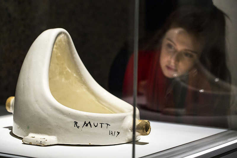 Marcel Duchamp, "Fountain", 1917