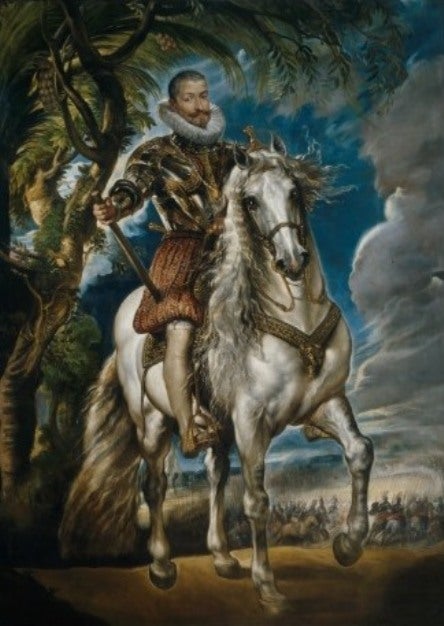 Rubens, "El duc de Lerma", 1603, oli sobre llenç