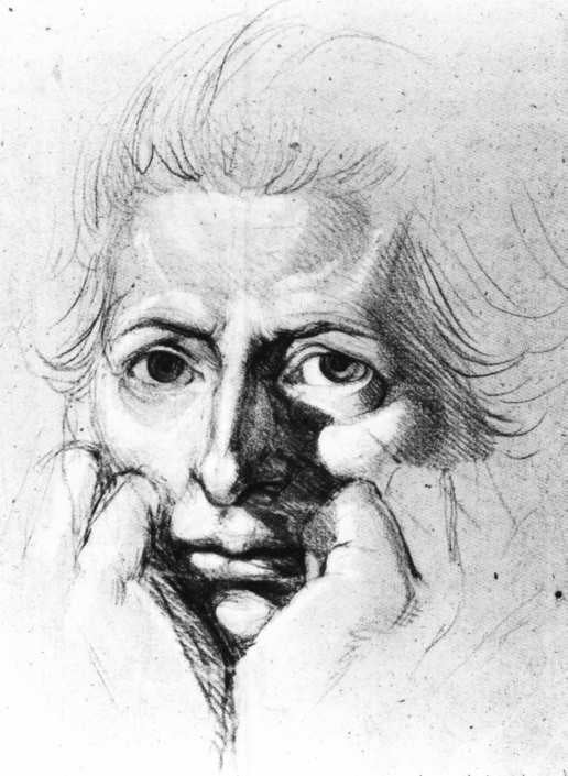 Johann Heinrich Füssli, "Autoretrat", 1790