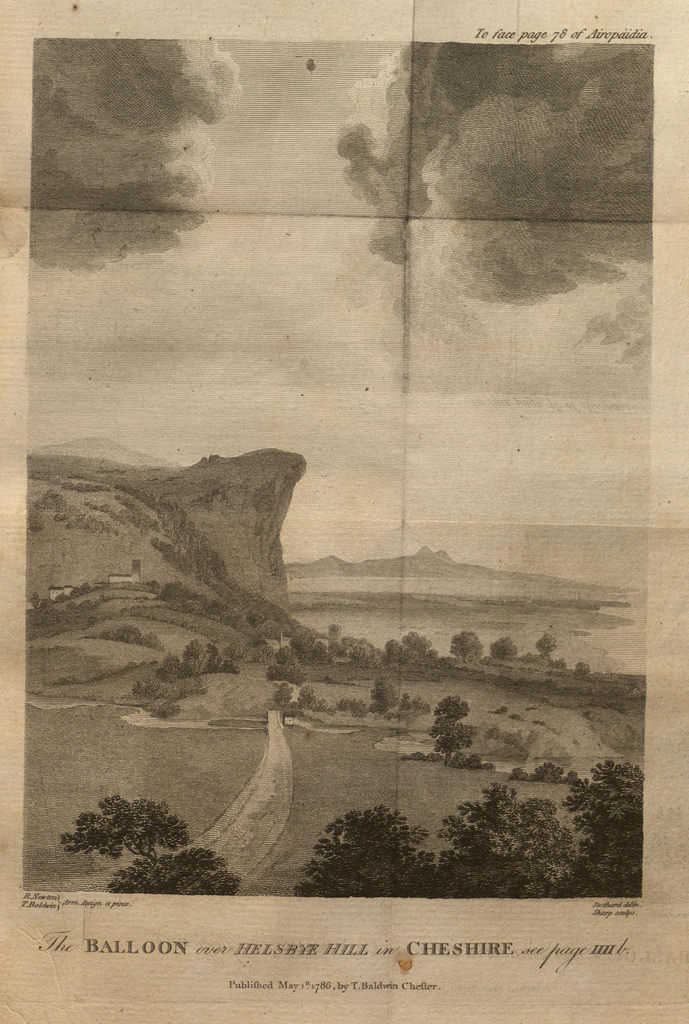 Thomas Baldwin, segona làmina 'Airopaidia', 1875