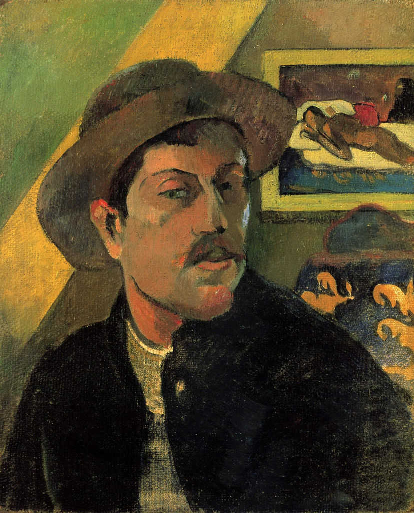 Paul Gauguin,  'Autoretrat', 1893. Oli sobre llenç