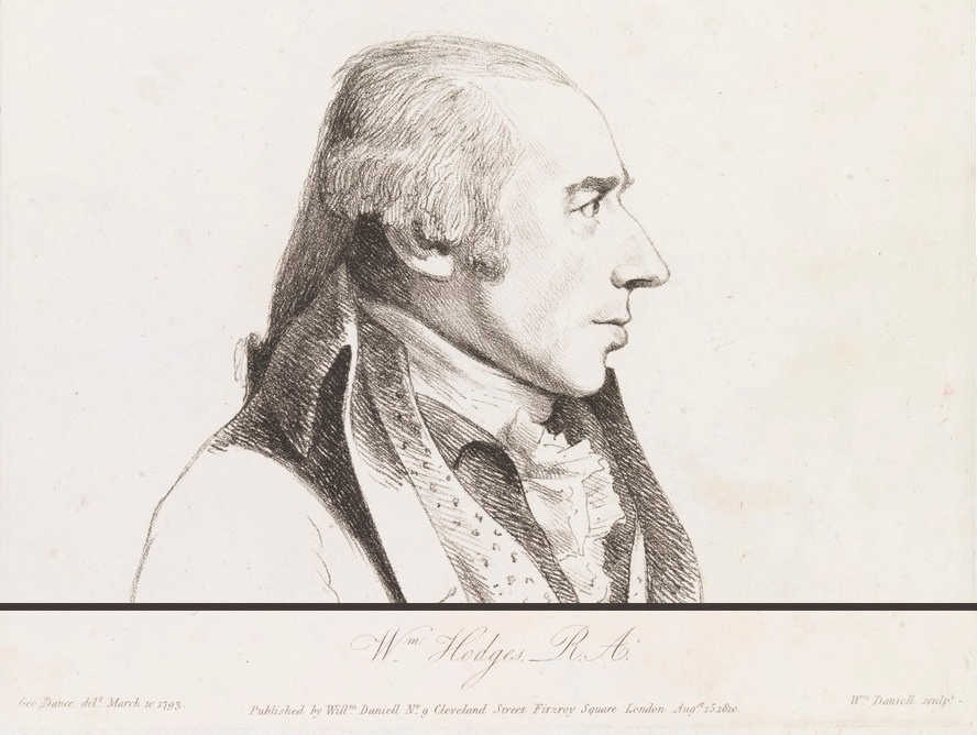 Georges Dance, 'Retrat de William Hodges', 1808. Aiguafort
