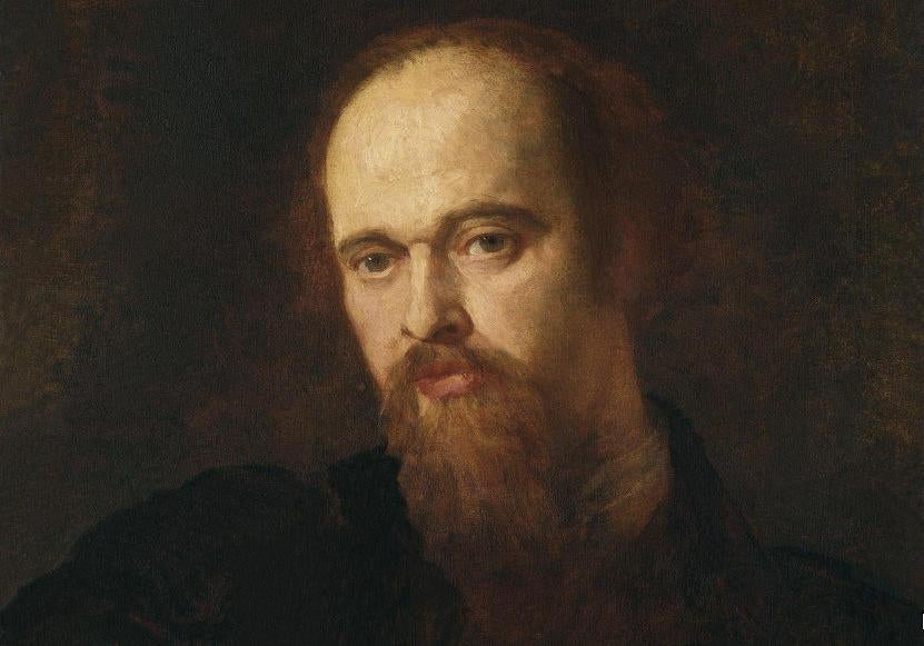 Dante Gabriel Rossetti, per George Frederic Watts, ca. 1871
