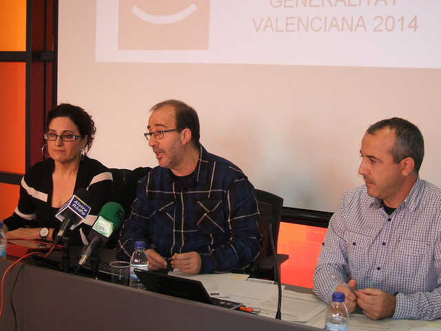 D'esquerra a dreta_Mª. Josep Ortega, Diego Gómez i Dimas Montiel