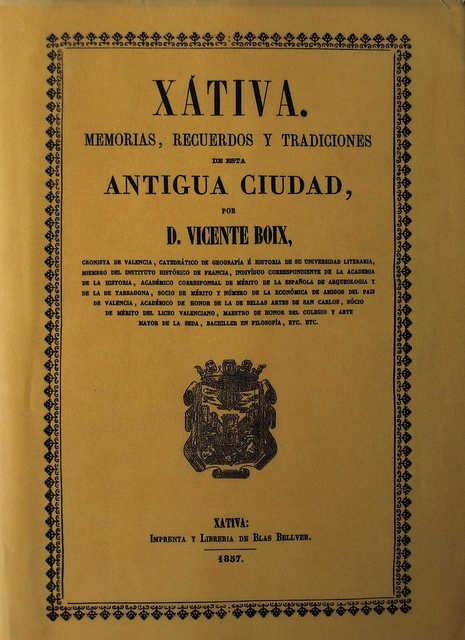 Xàtiva de Vicent Boix