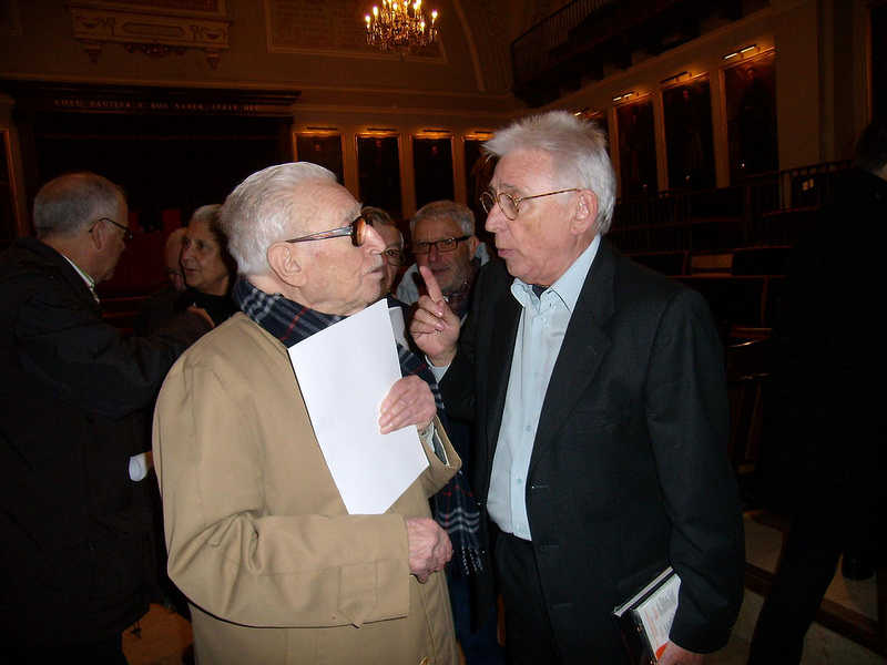 Josep Lluís Bausset i Ramon Pelegero- (Raimon) - 14.12.2009