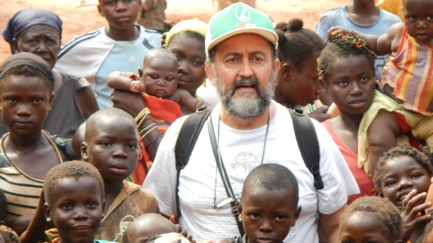 El bisbe Juan Jose Aguirre