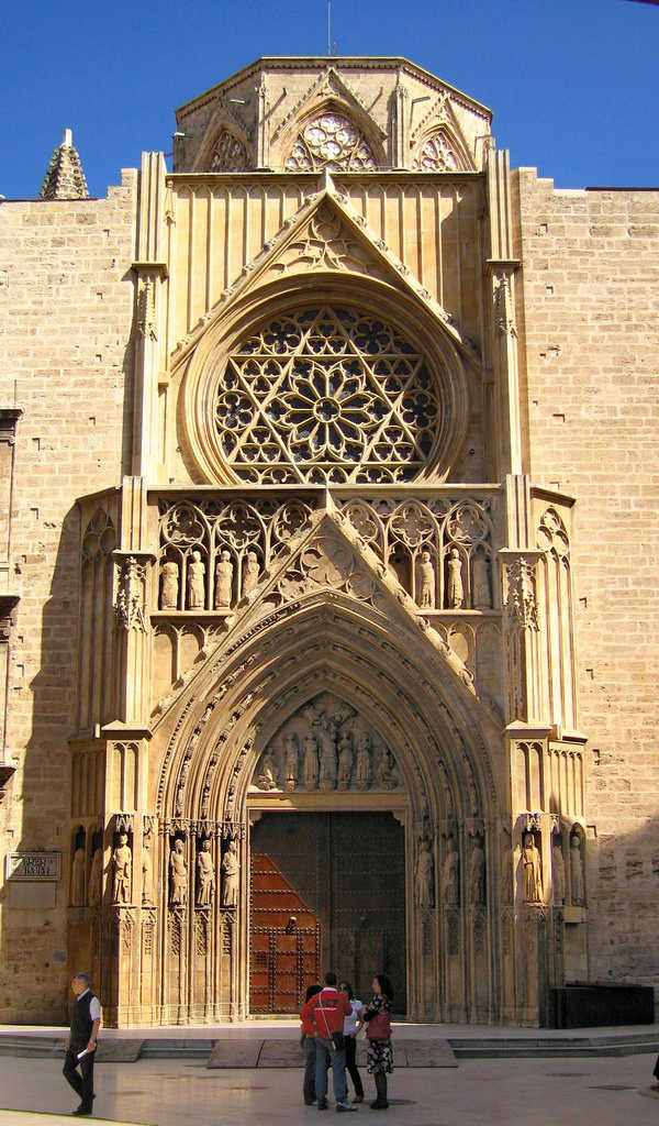 Porta dels apòstols de la catedral de València