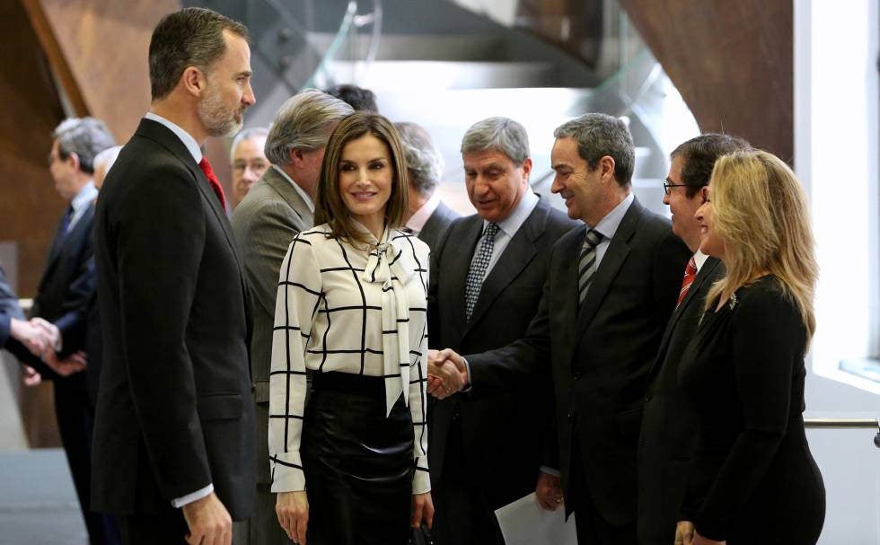 Els reis en la presentació de l'estudi, El valor económico del español