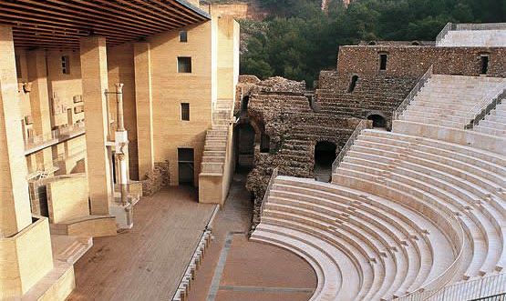 El Teatre Romà de Sagunt, després de la intervenció dels arquitectes Grassi i Portaceli (1992-94).