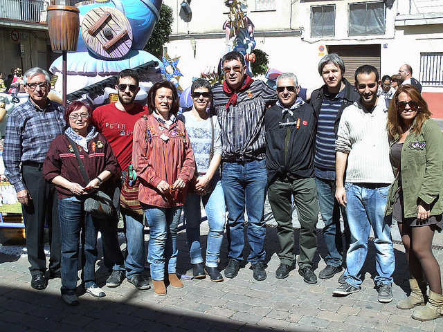 Visita Morera Falles 2014 - Alzira