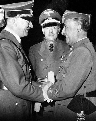 Encontre de Hitler i Franco en Hendaya, octubre 1940