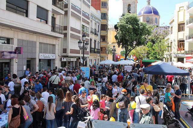 Imatge de la Festa pel Xúquer celebrada en Sueca.