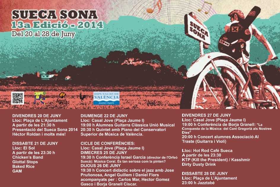 Cartell del Festival Sueca Sona.