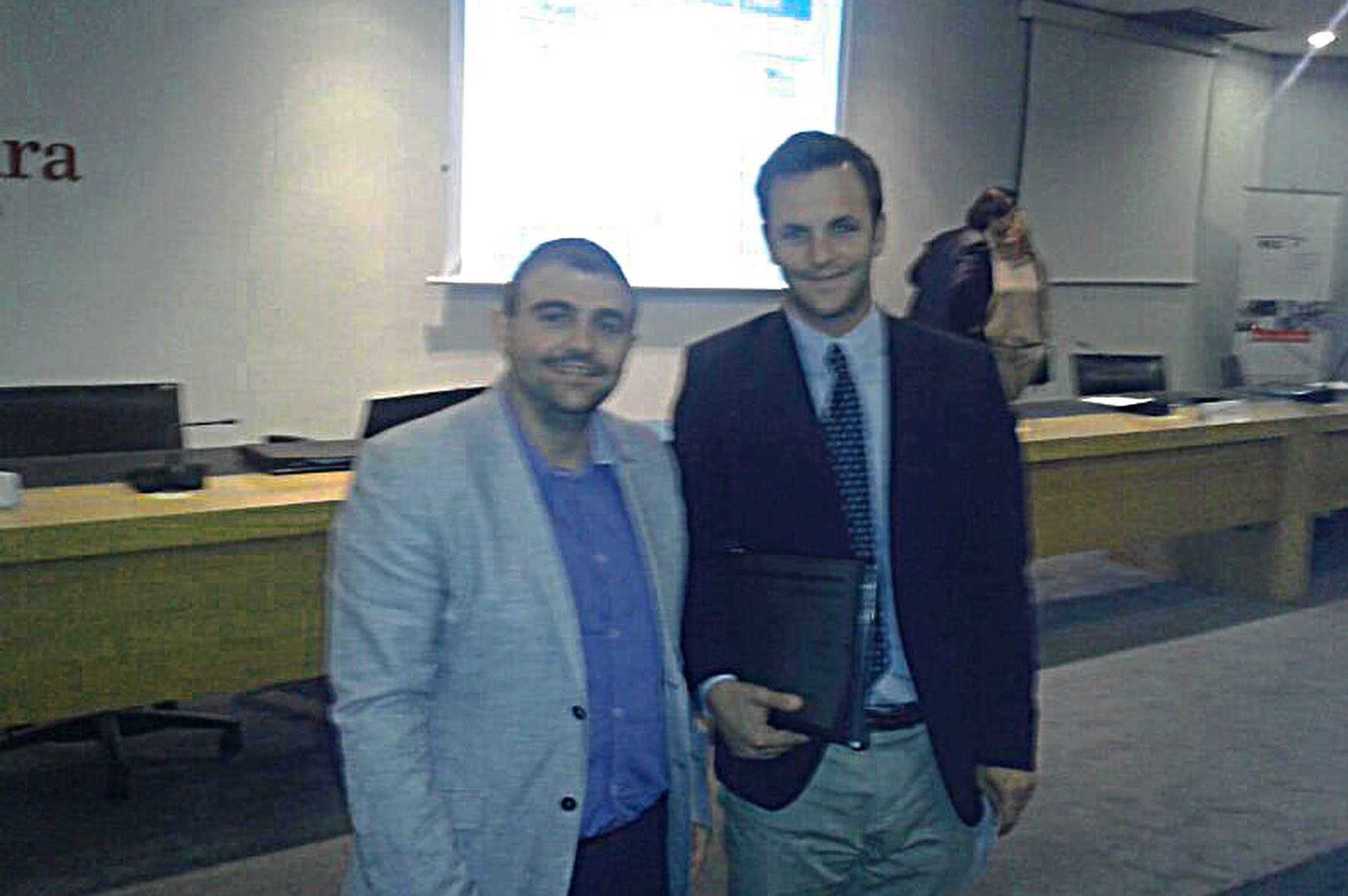 Llàcer amb Santiago Donat