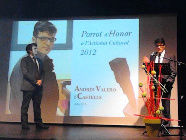 Lliurament dels Porrot d'Honor 2012