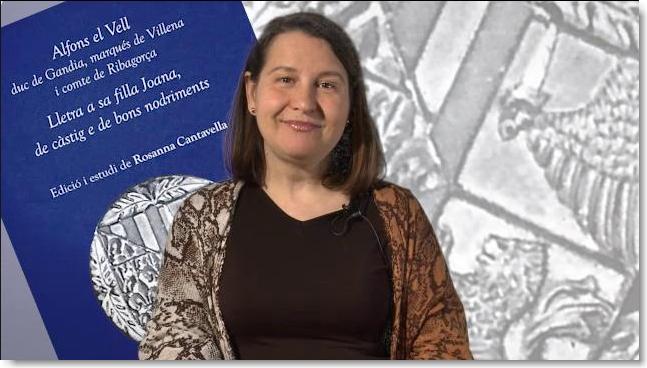 La catedràtica de Filologia Catalana de la UV, Rosanna Cantavella, Socarrada Major 2024