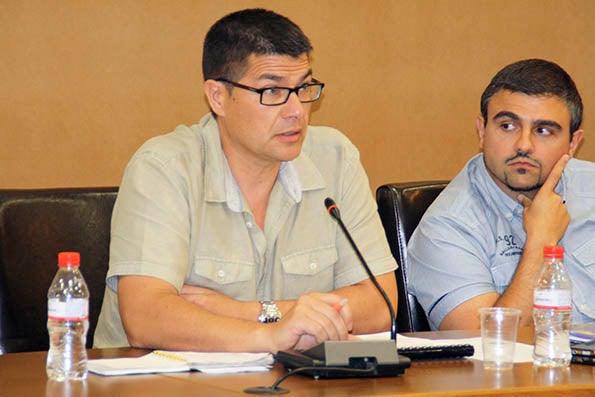 El responsable de Seguretat Ciutadana, Evarist Sansaloni.