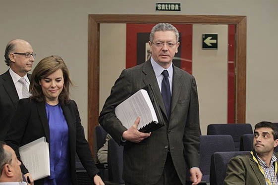 Gallardón, nou sou de 8.500 € mensuals.