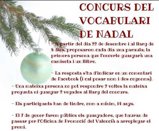 Cartell del concurs.