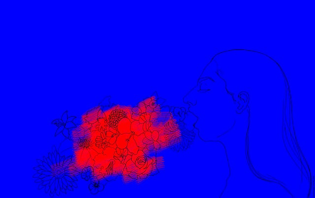 sbós AC Falla Mocador Gran ARTISTA Anna Ruiz Sospedra LEMA Parlant flors