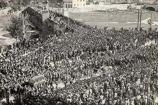Les despulles de Blasco a València.