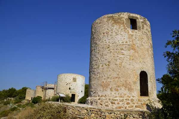 Molins de vent de la plana