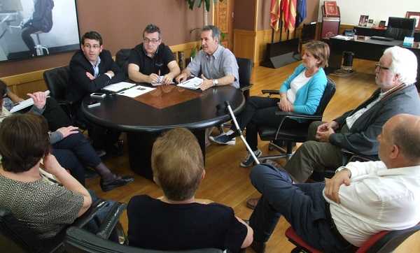 Un moment de la reunió.