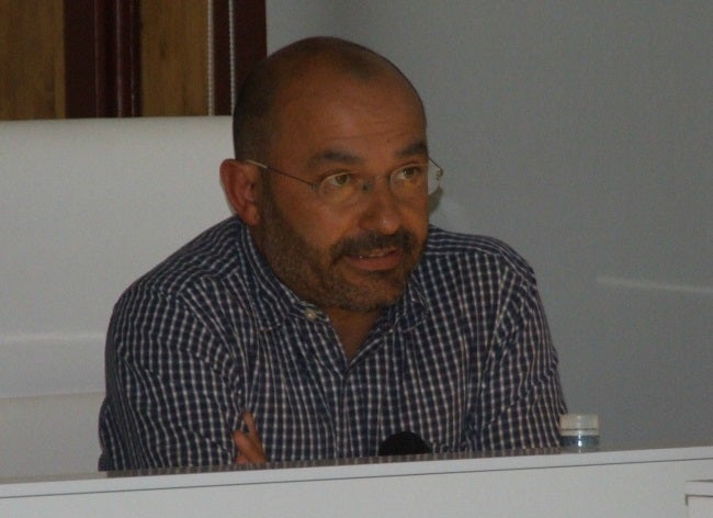 El regidor Pepe Pla, durant el plenari.