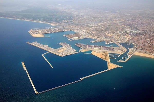 Port de Valencia.