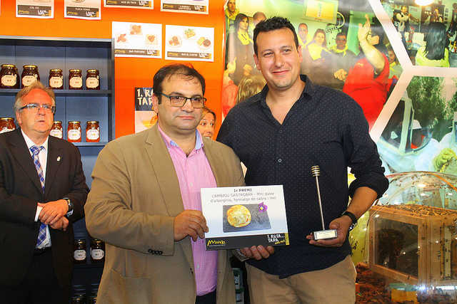 Lliurament 1r premi ruta tapa mel 2016