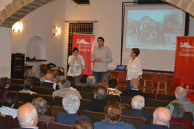 Acte amb la gent gran de la localitat