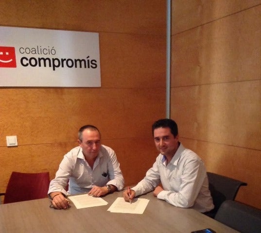 Reunió Paco Garcia amb Joan Baldoví