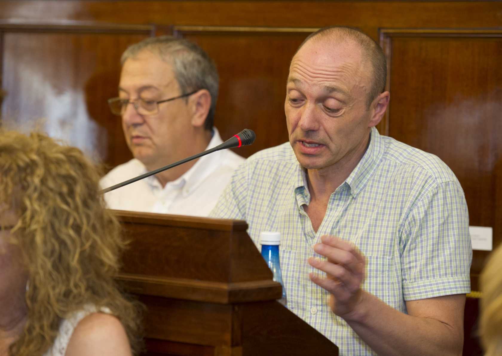 Xavier Trenco, portaveu del Grup Compromís en la Diputació de Castelló