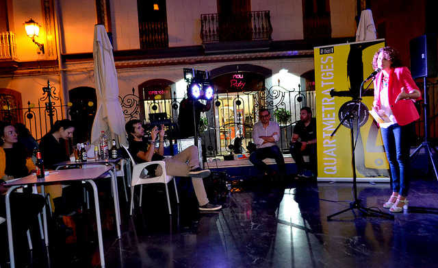 La regidora de Cultura, Cristina Mora, en la presentació del festival