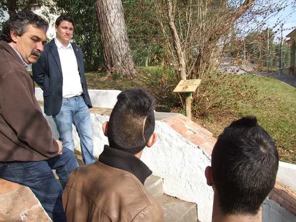 Un moment de l'activitat celebrada al paratge El Termet de Vila-real.