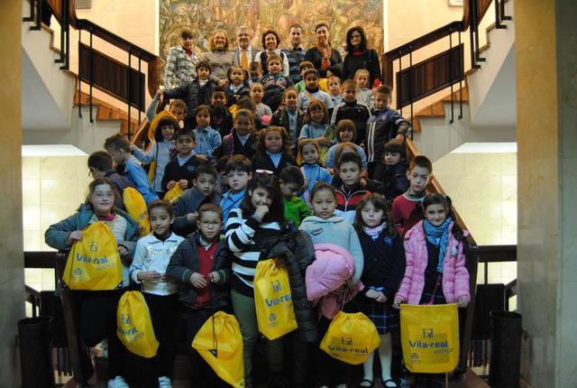 Alumnes del  col·legi Bisbe Pont