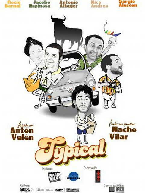 Cartell de Typical, programat per al dissabte 12 de juliol.