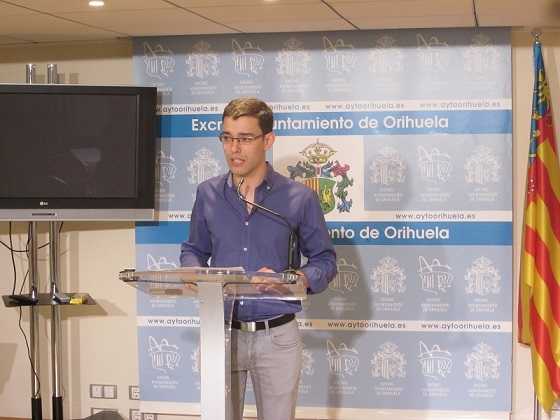 Víctor Ruiz, durant la seua compareixença.