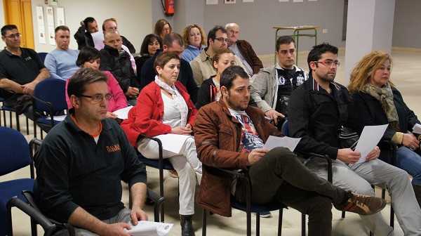 Un moment de la trobada on es va presentar la iniciativa.