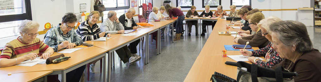 Alumnat dels cursos i tallers de la Regidoria dels Majors