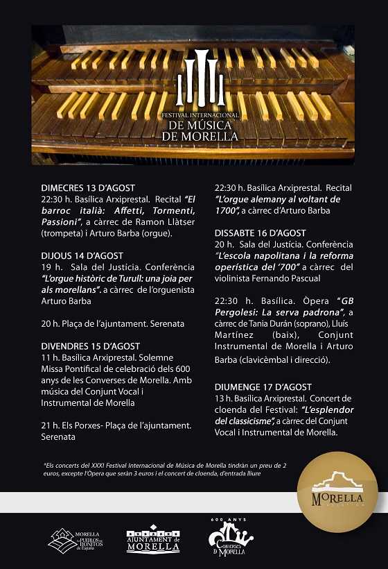 Cartell del Festival.