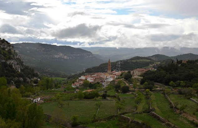 Imatge del municipi de Xiva, a 8 quilòmetres de Morella.