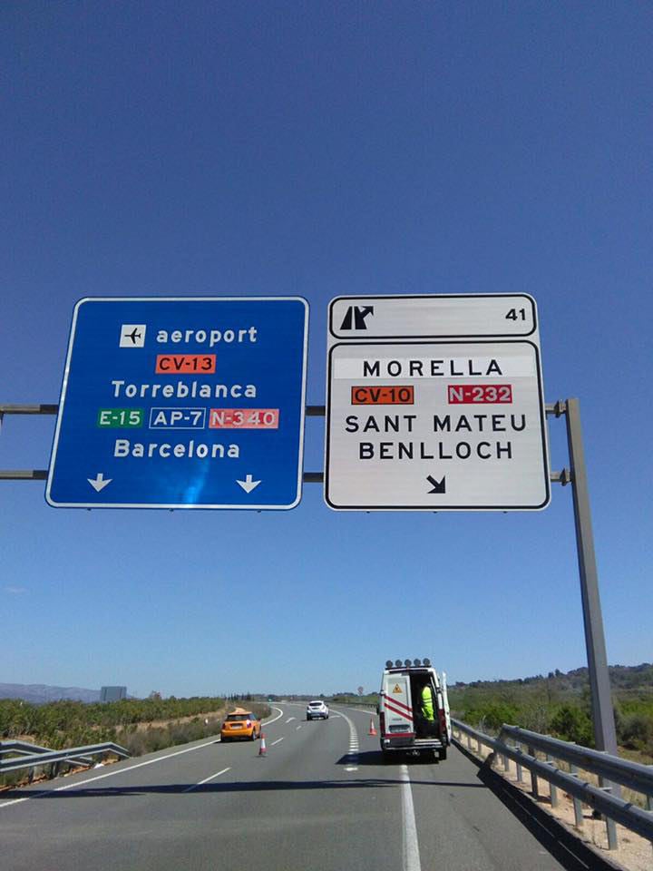 Senyalització CV-10