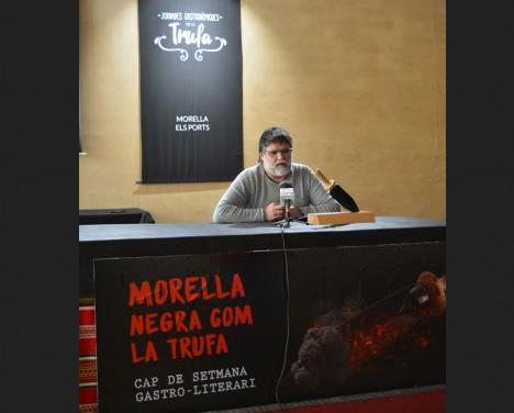 Jorge García, Regidor de Turisme, a la presentació de Morella Negra com la Trufa