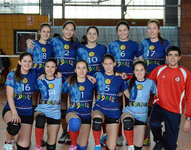 Cadete golomines volei