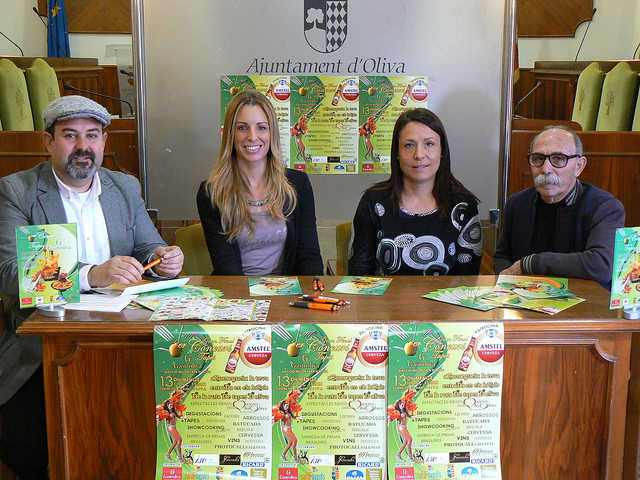 (Esq a dreta) Juan Carlos Grau, Mireia Morera, Yolanda Pastor i Paco Oltra