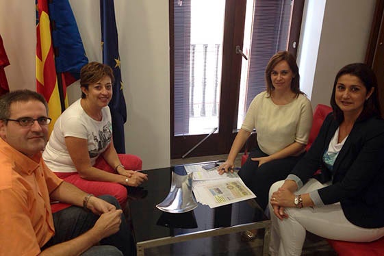 Ricardo Mira, Mª Teresa Carbonell, Isabel López Galera i Sandra Martín.