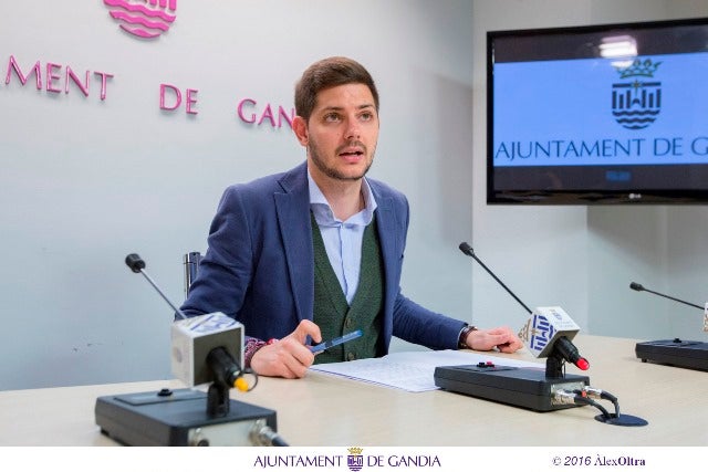 Portaveu del govern de Gandia, Jose Manuel Prieto